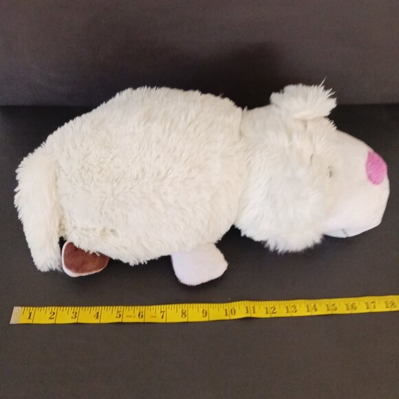 Flip A Zoo Bradley Labrador Brown Dog Rachel White Cat Plush 18" W/ Tag - Picture 14 of 14